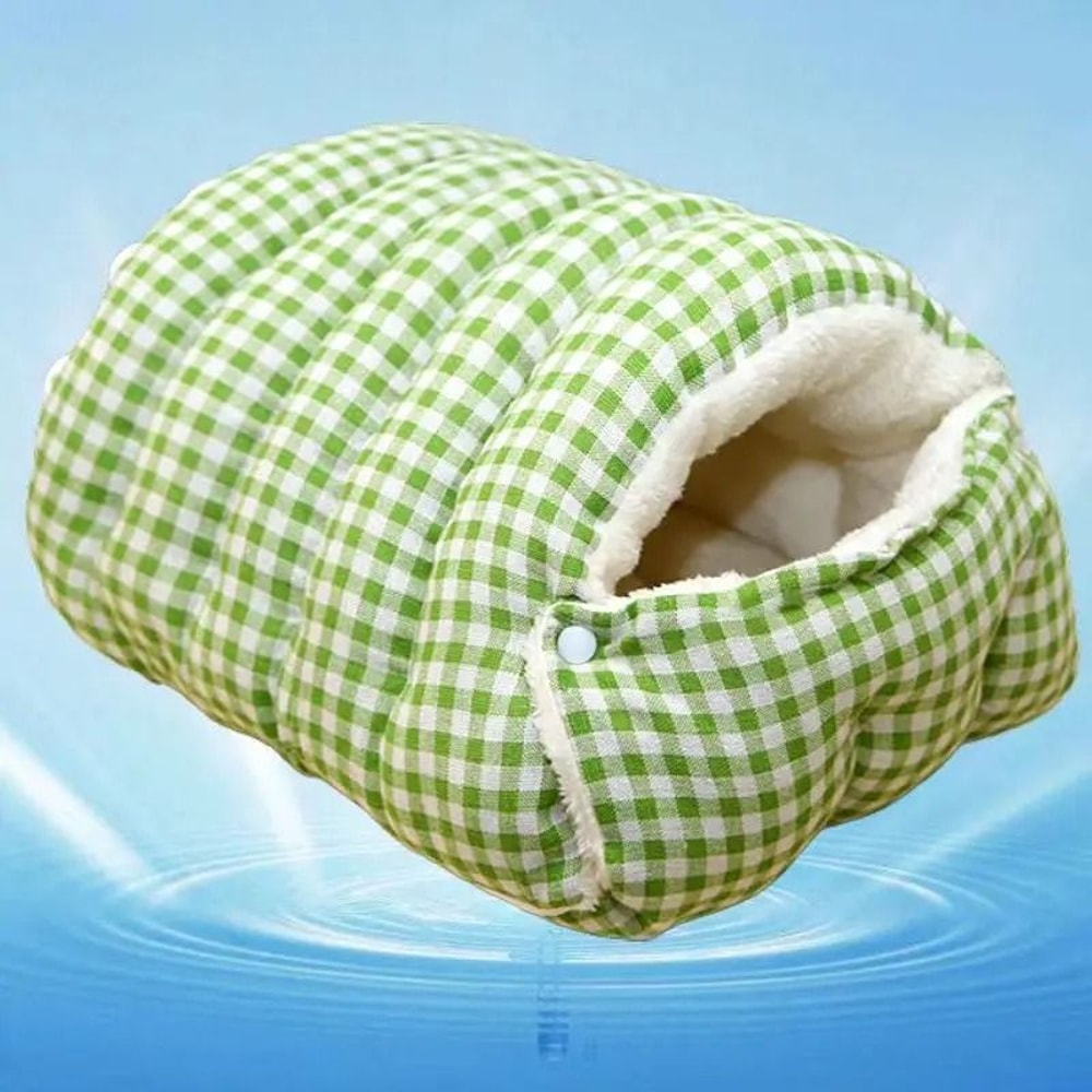Cozy Foldable Winter Pet Sleep Bed 6