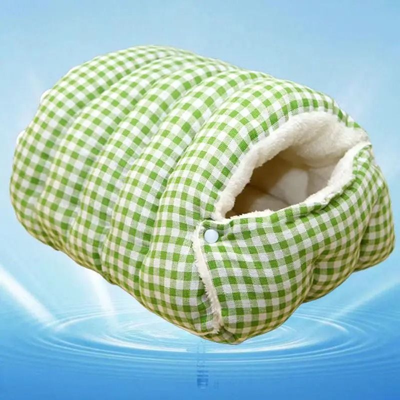 Cozy Foldable Winter Pet Sleep Bed 6