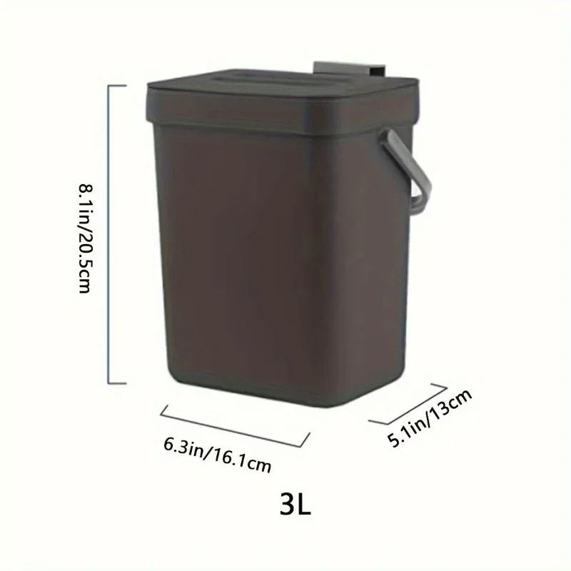 Odor Free Countertop Food Waste Basket 6