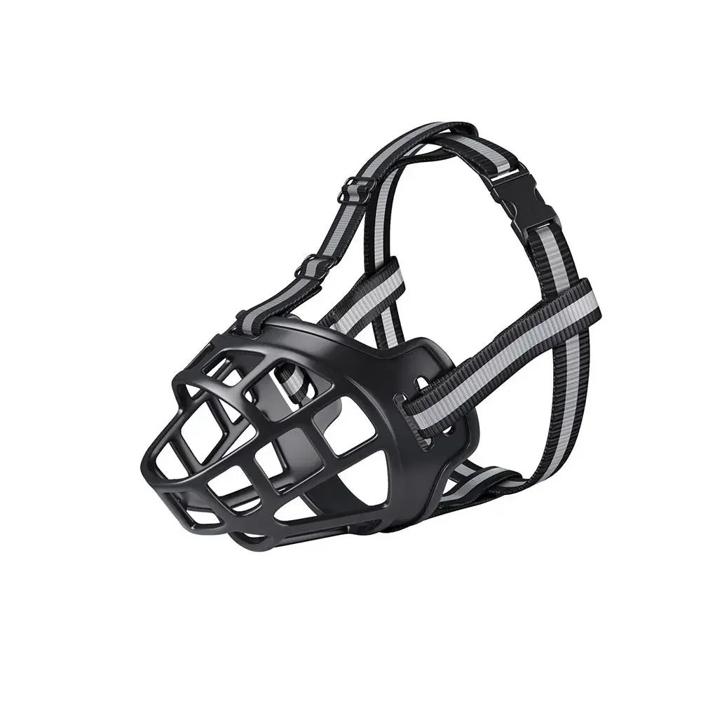 Adjustable Reflective Breathable Dog Muzzle 3