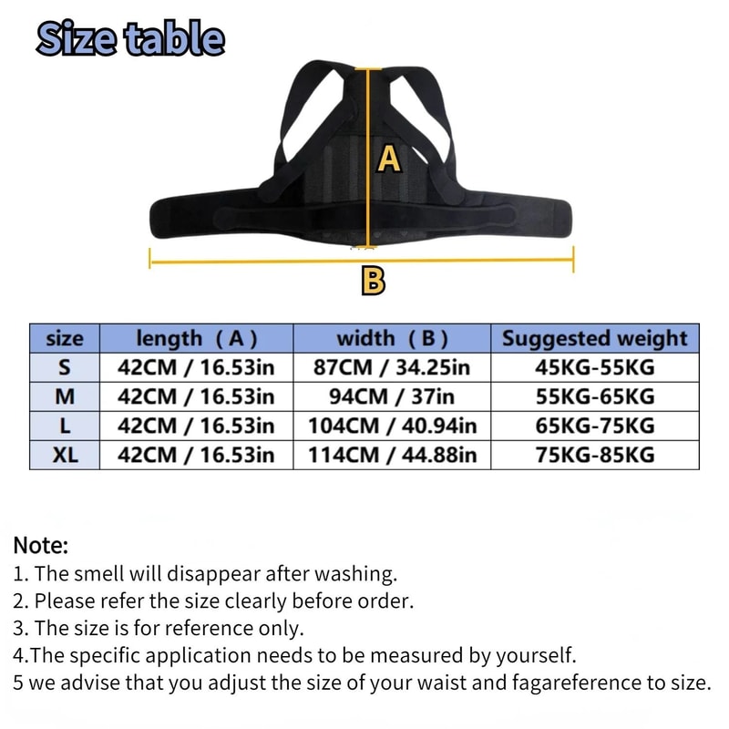 Fully Adjustable Orthopedic Posture Corrector 3