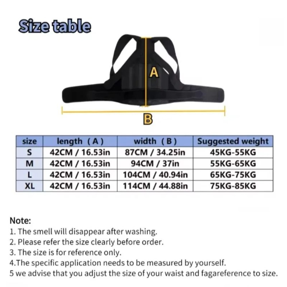 Medical Grade Full Back Spine Realignment Brace 5