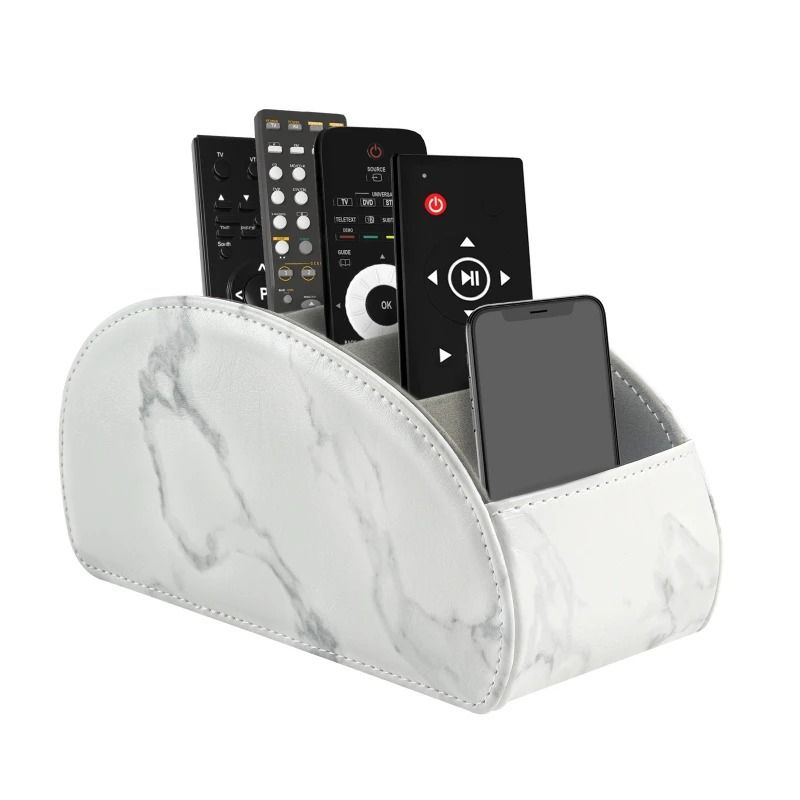 Premium PU Leather MultiCompartment Remote Organizer 7