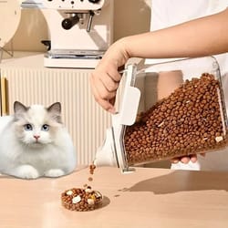airtight precision pet food storage system
