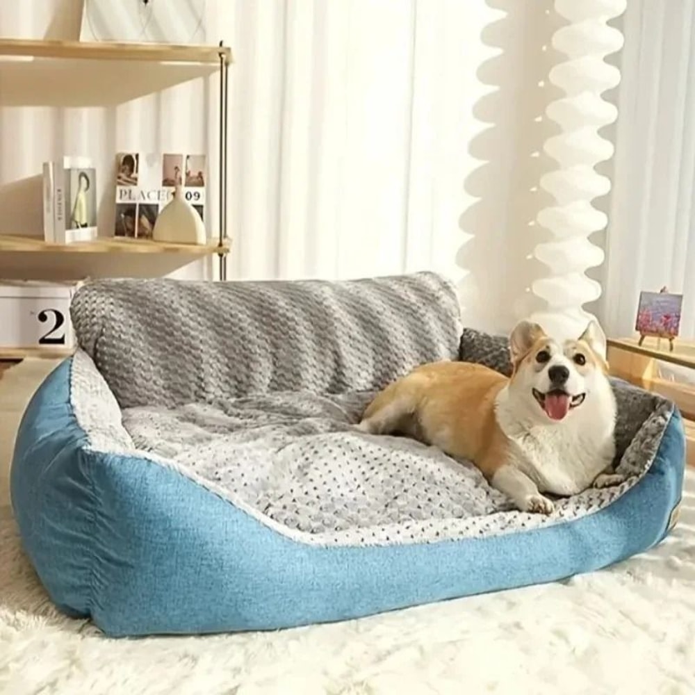 Orthopedic Ultra Plush Winter Pet Sofa Bed 2
