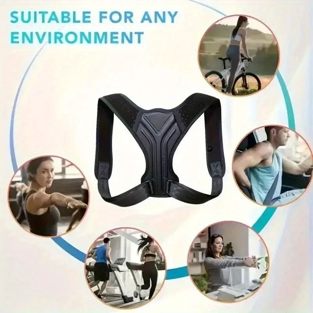 Medical Grade Adjustable Posture Corrector And Support Brace 4