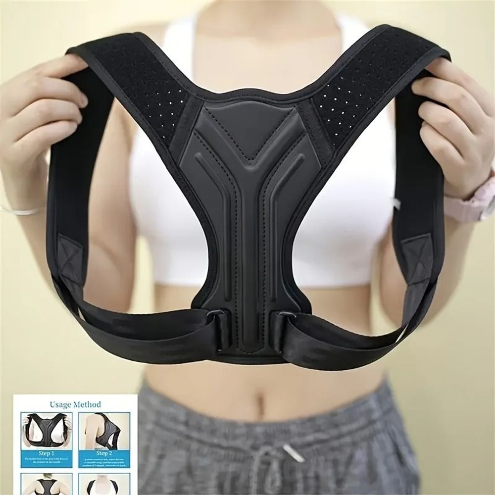 Medical Grade Adjustable Posture Corrector And Support Brace 5