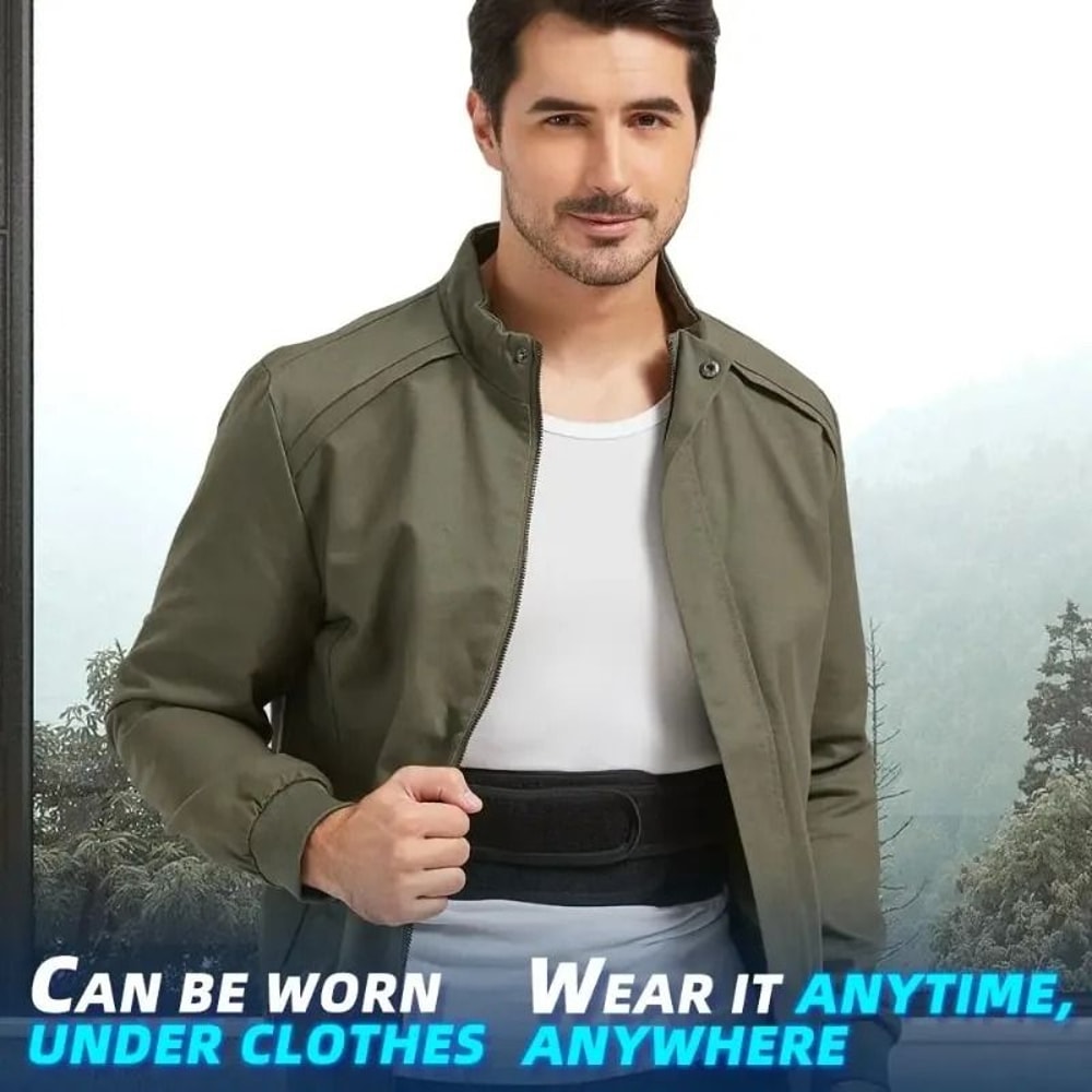 One Piece Unisex Orthopedic Full Back Support Brace 4