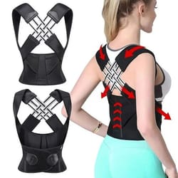 ergonomic dual zone spinal realignment brace