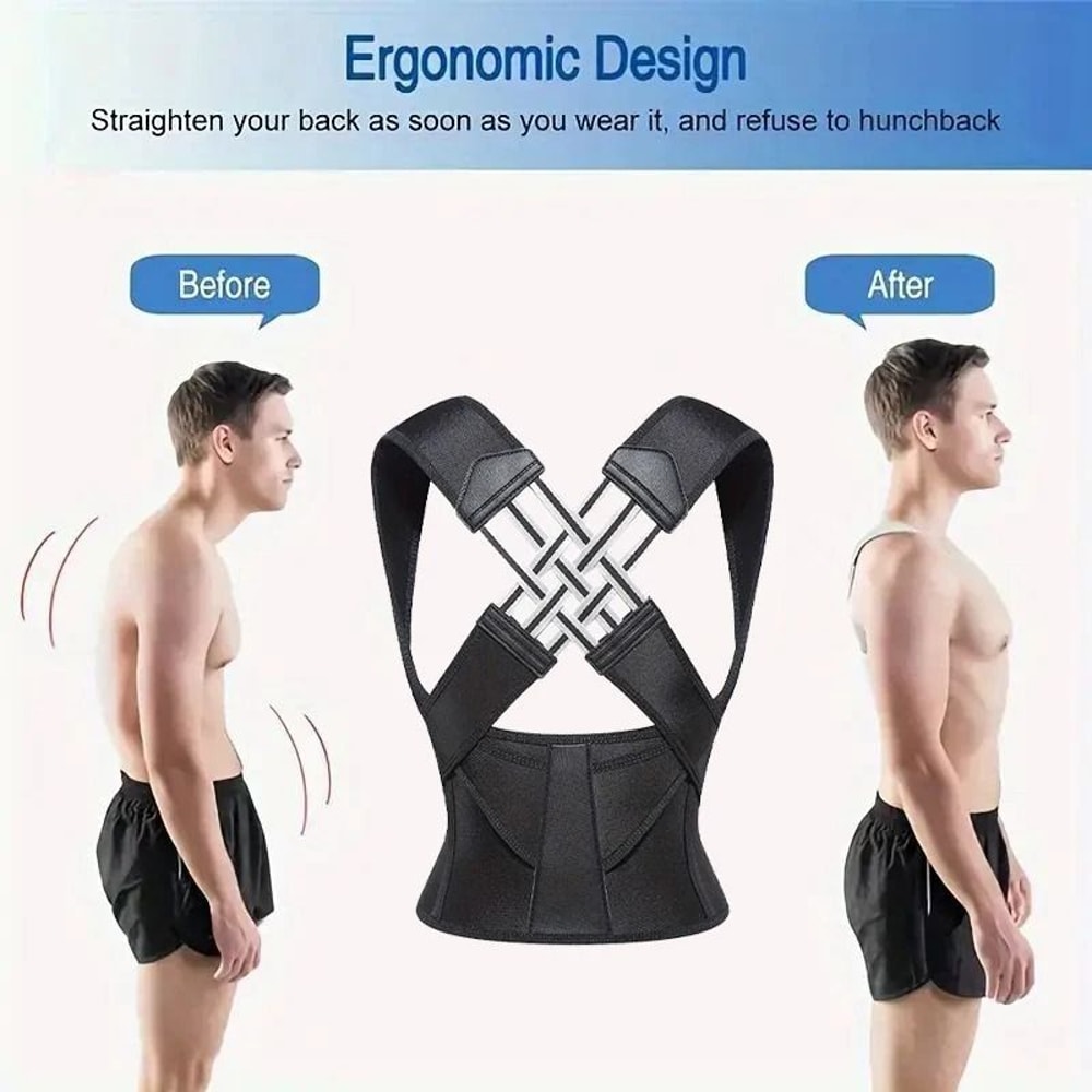 Ergonomic Dual Zone Spinal Realignment Brace 4