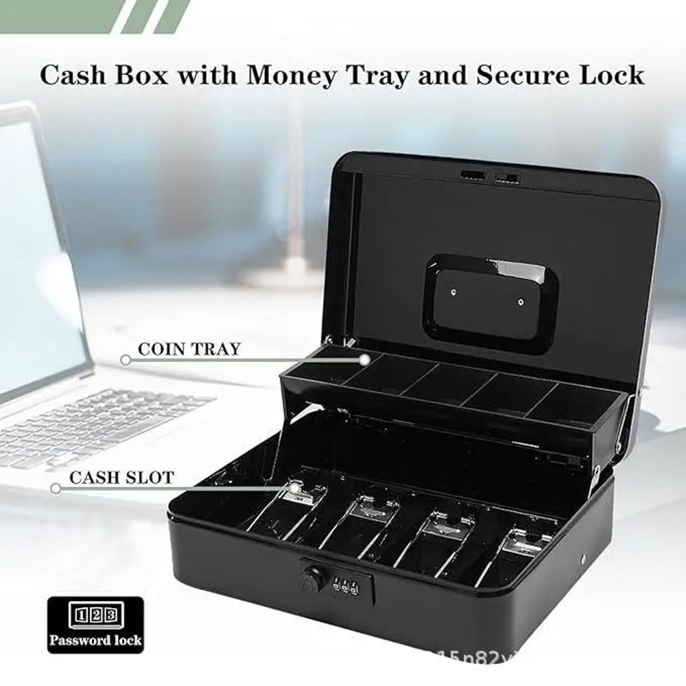 Heavy Duty Secure Cash And Valuables Storage Box 8