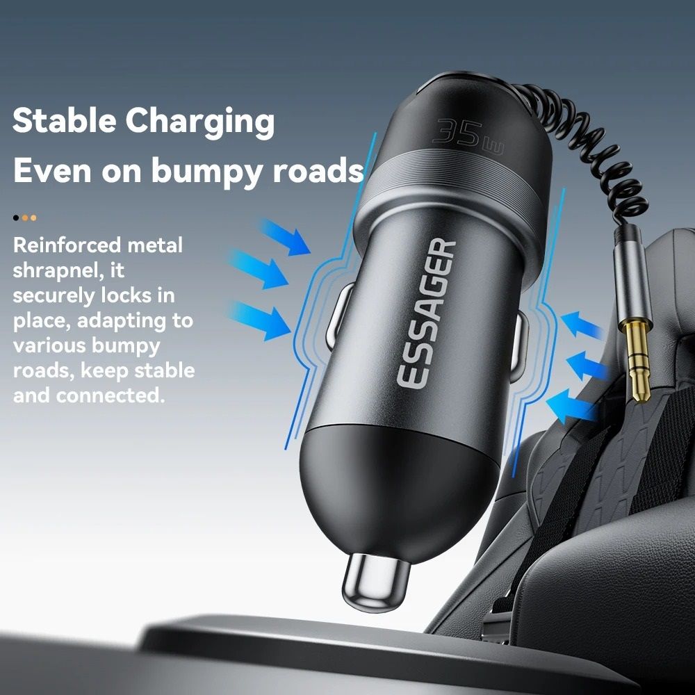 5in1 Wireless Audio HighSpeed Power Hub 5