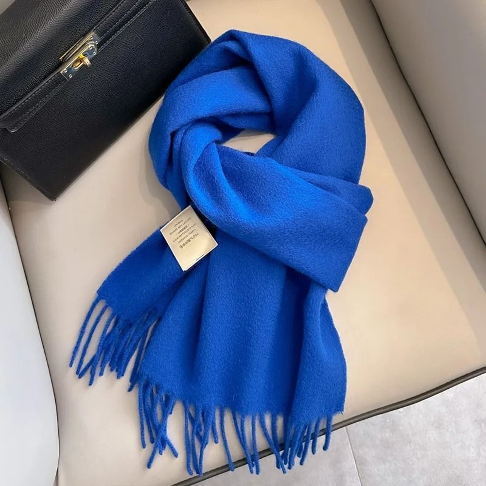 Timeless 100 Pure Wool Winter Essential Scarf 5