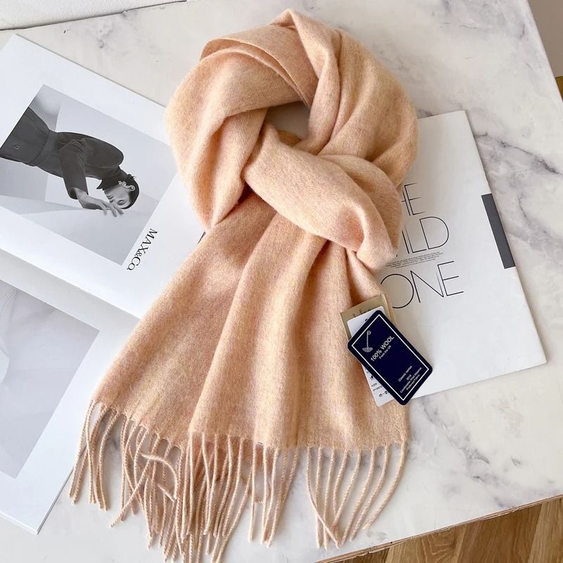 Timeless 100 Pure Wool Winter Essential Scarf 19
