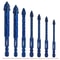 Heavy Duty Cobalt Multi Material Eccentric Drill Bit 0
