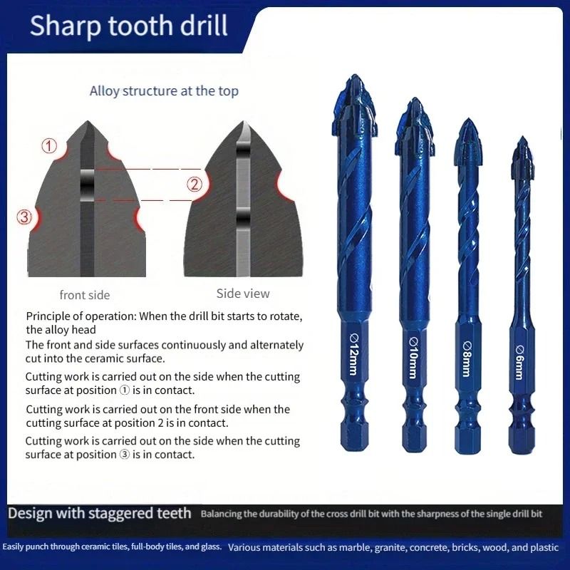 Heavy Duty Cobalt Multi Material Eccentric Drill Bit 1
