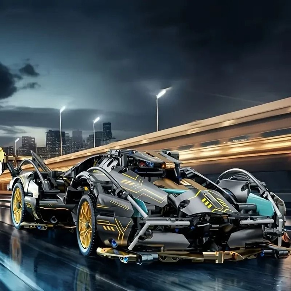 1690 Piece Endurance Racing Car Building Block Set 3