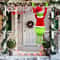 Festive Green Character 2D Acrylic Hanging Holiday Decoration 1