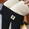 Ultra Warm Lamb Cashmere Fleece Lined Winter Leggings 0