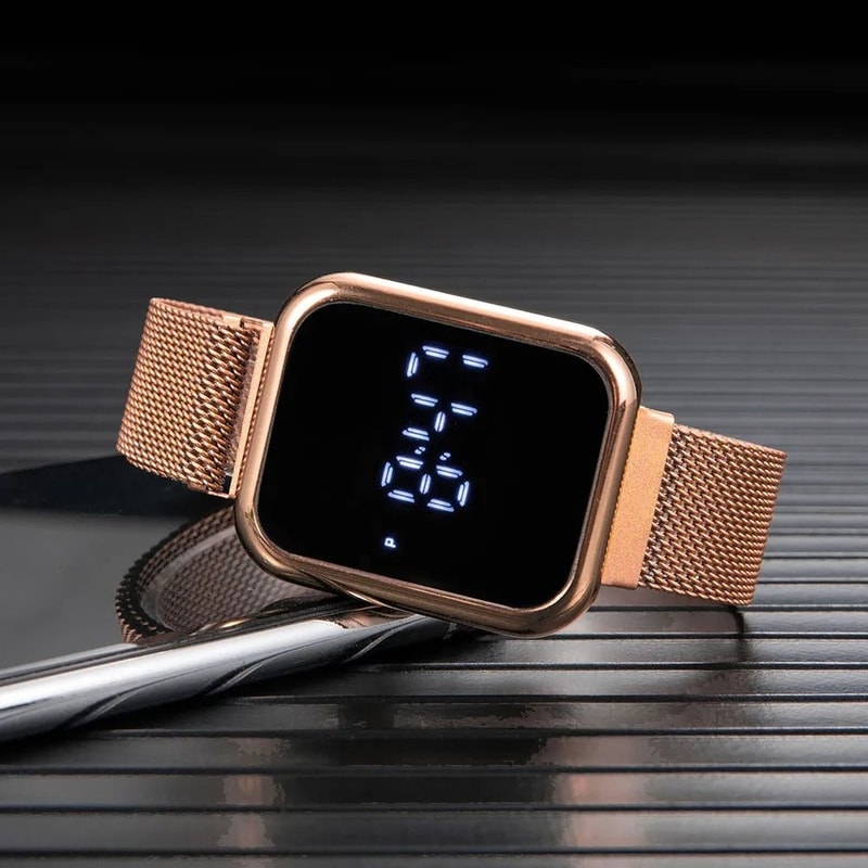 Luxury Digital LED Couple Wristwatch Set 4