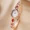 Ladies Retro Oval Rhinestone Luxury Quartz Watch 2