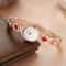 Ladies Retro Oval Rhinestone Luxury Quartz Watch 3