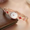 Ladies Retro Oval Rhinestone Luxury Quartz Watch 3