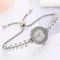 Womens Diamond Inlaid Quartz Crystal Wristwatch 3