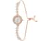 Womens Diamond Inlaid Quartz Crystal Wristwatch 8