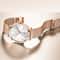 Elegant Rose Gold Quartz Bracelet Watch 1