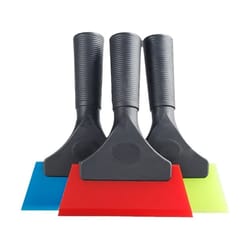 multifunction soft silicone auto window scraper