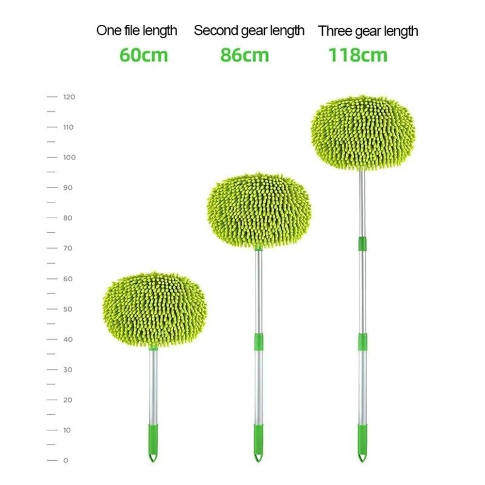 Rotating Telescopic Car Wash Mop Cleaning Brush 4