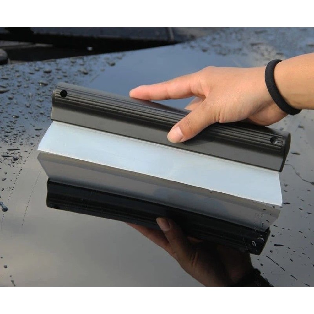 Flexible Soft Silicone Water Squeegee 0