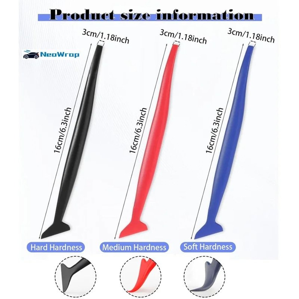 Micro Squeegee And Vinyl Wrap Tint Tool Set 2
