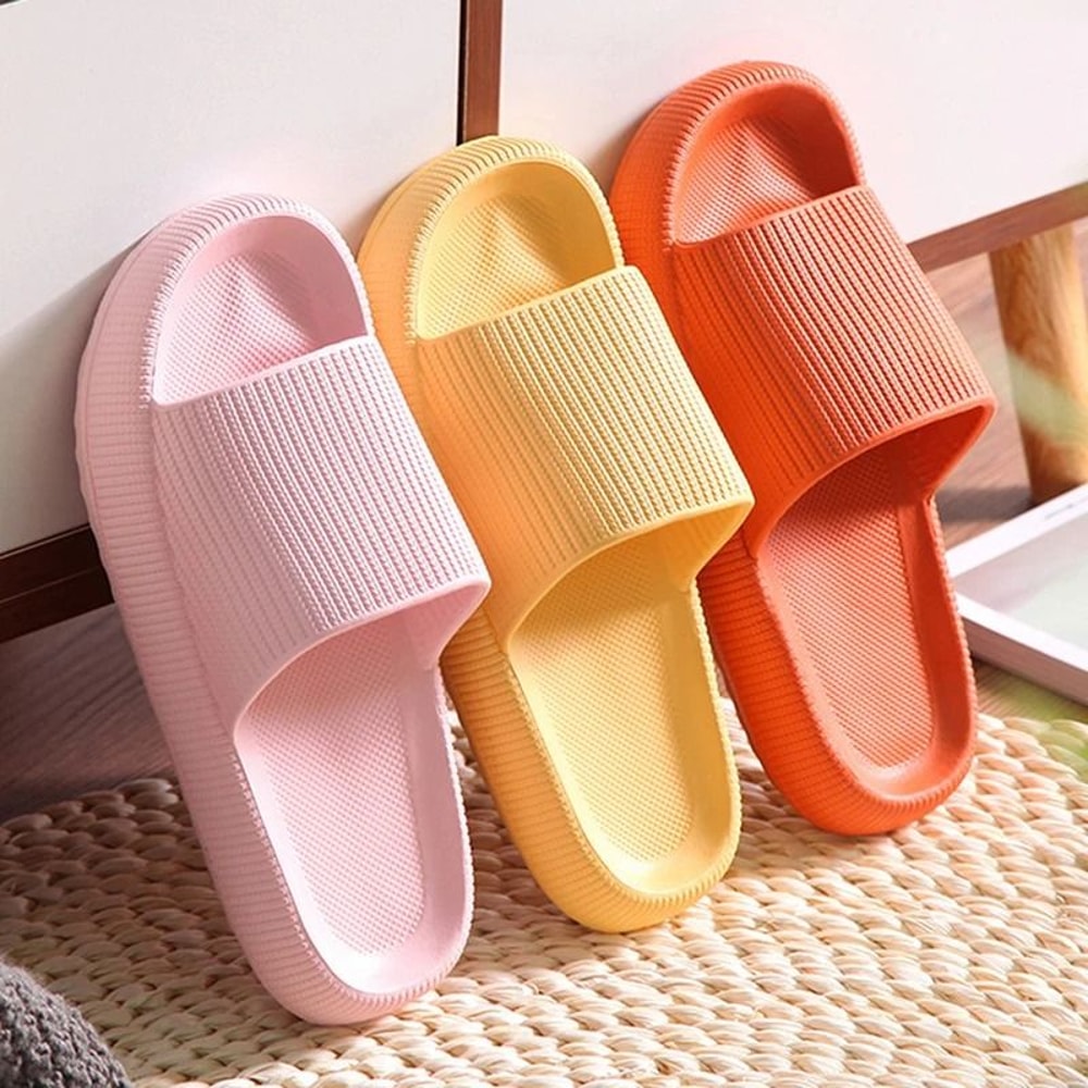 Womens Thick Platform Cloud Slippers 0