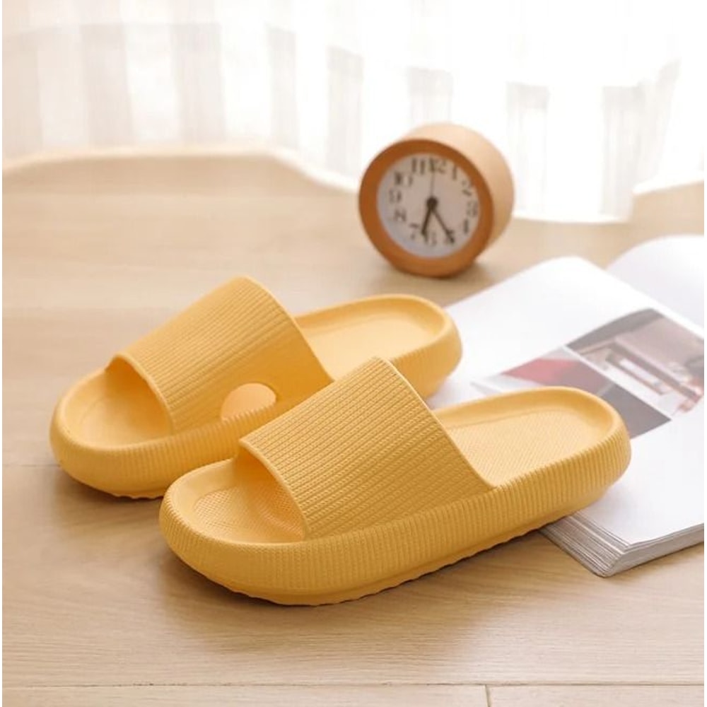 Womens Thick Platform Cloud Slippers 7