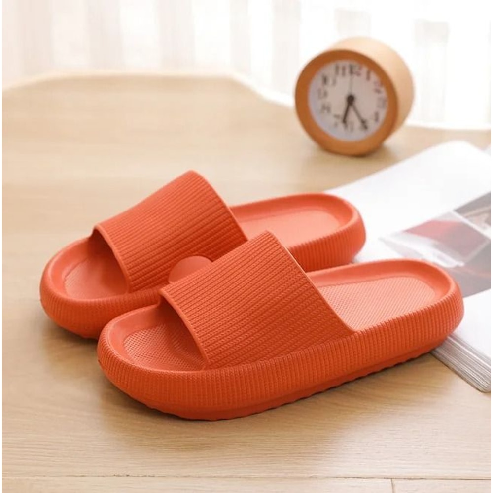 Womens Thick Platform Cloud Slippers 8