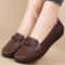 Womens Soft Leather Casual Loafers 5