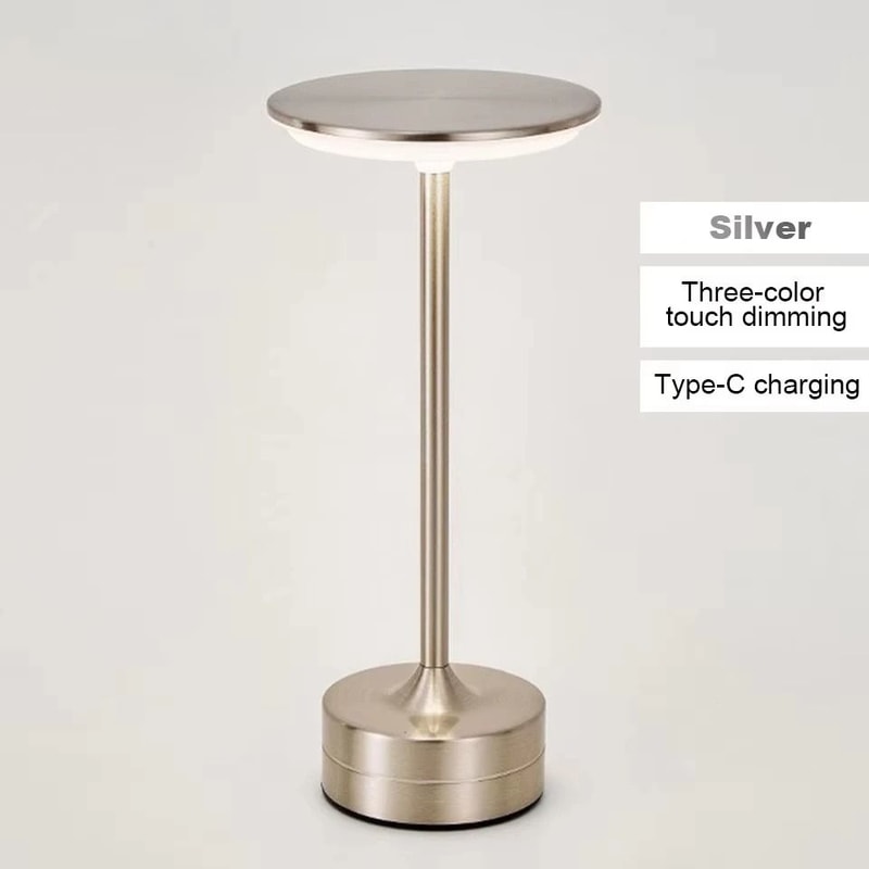 TriColor Dimmable Glass Atmosphere Table Lamp 10