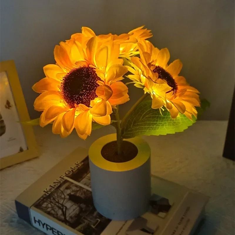 Floral Botanical Desktop Atmosphere Lamp 1