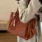 Textured Corduroy MultiPocket Shoulder Tote 9