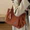 Textured Corduroy MultiPocket Shoulder Tote 1