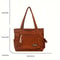 Textured Corduroy MultiPocket Shoulder Tote 2