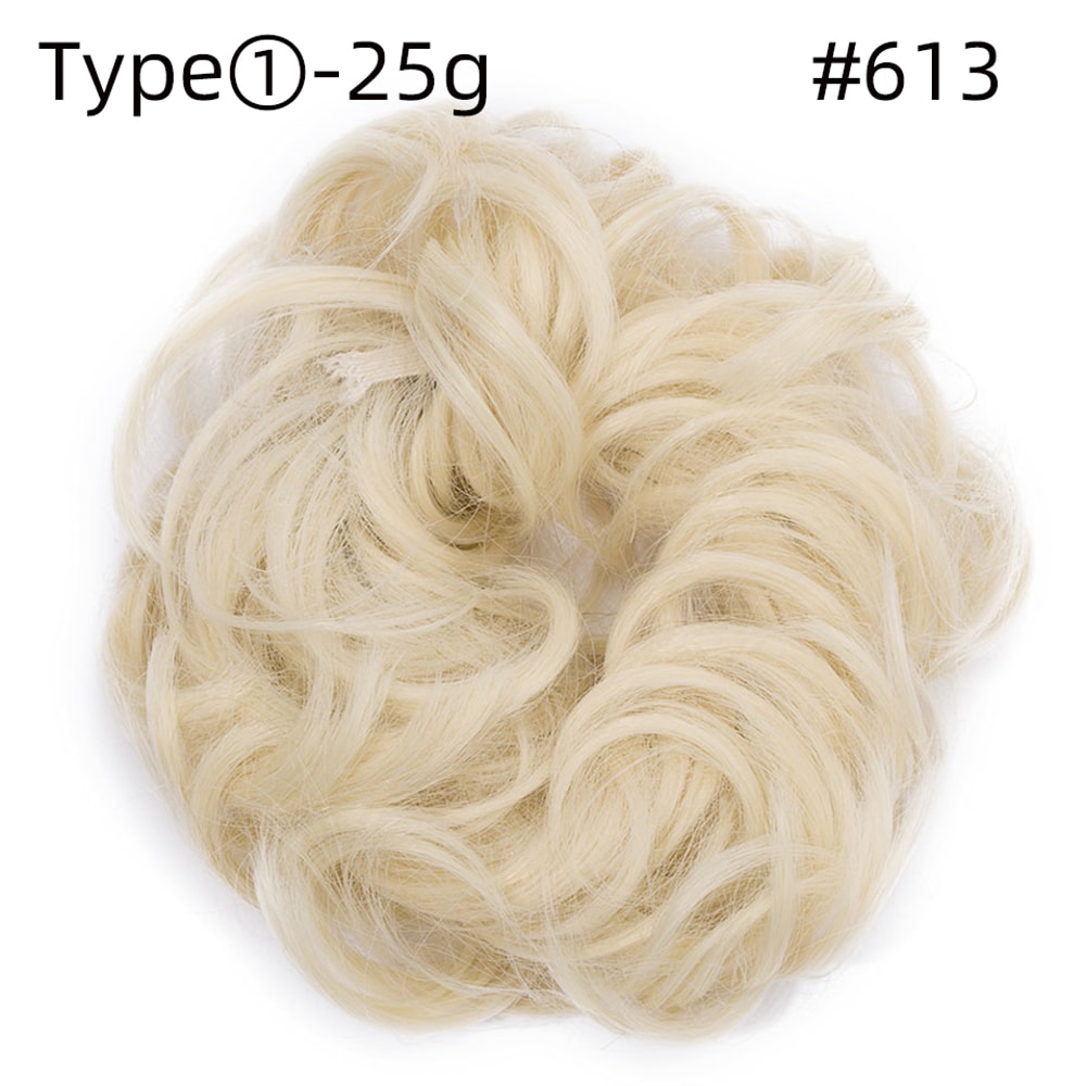 Rose Bun Hair Scrunchie for Effortless Messy Buns | Quick & Easy Volume Styling