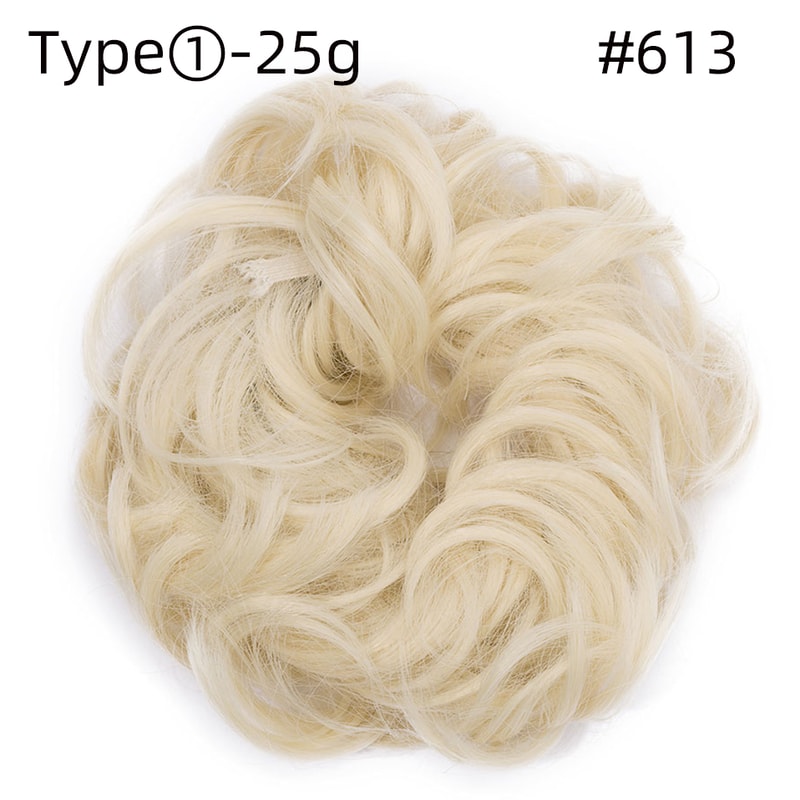 Rose Bun Hair Scrunchie for Effortless Messy Buns | Quick & Easy Volume Styling