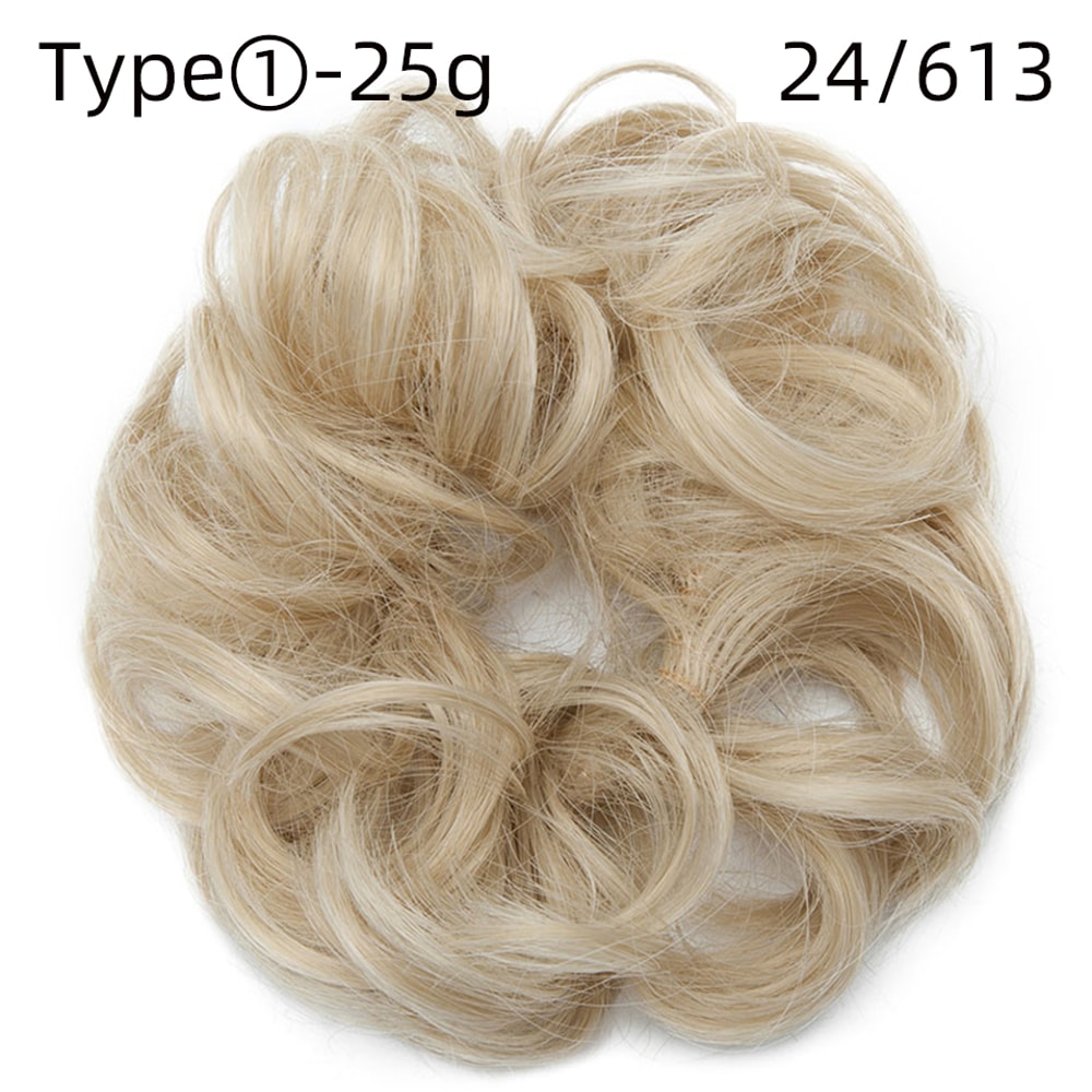 Rose Bun Hair Scrunchie for Effortless Messy Buns | Quick & Easy Volume Styling