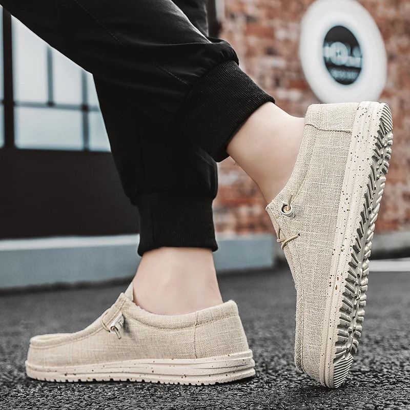 Breathable Canvas Walking Flats 1