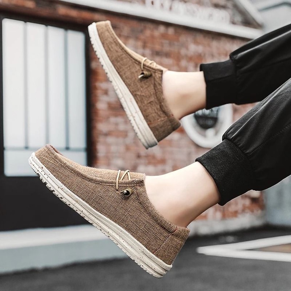 Breathable Canvas Walking Flats 3