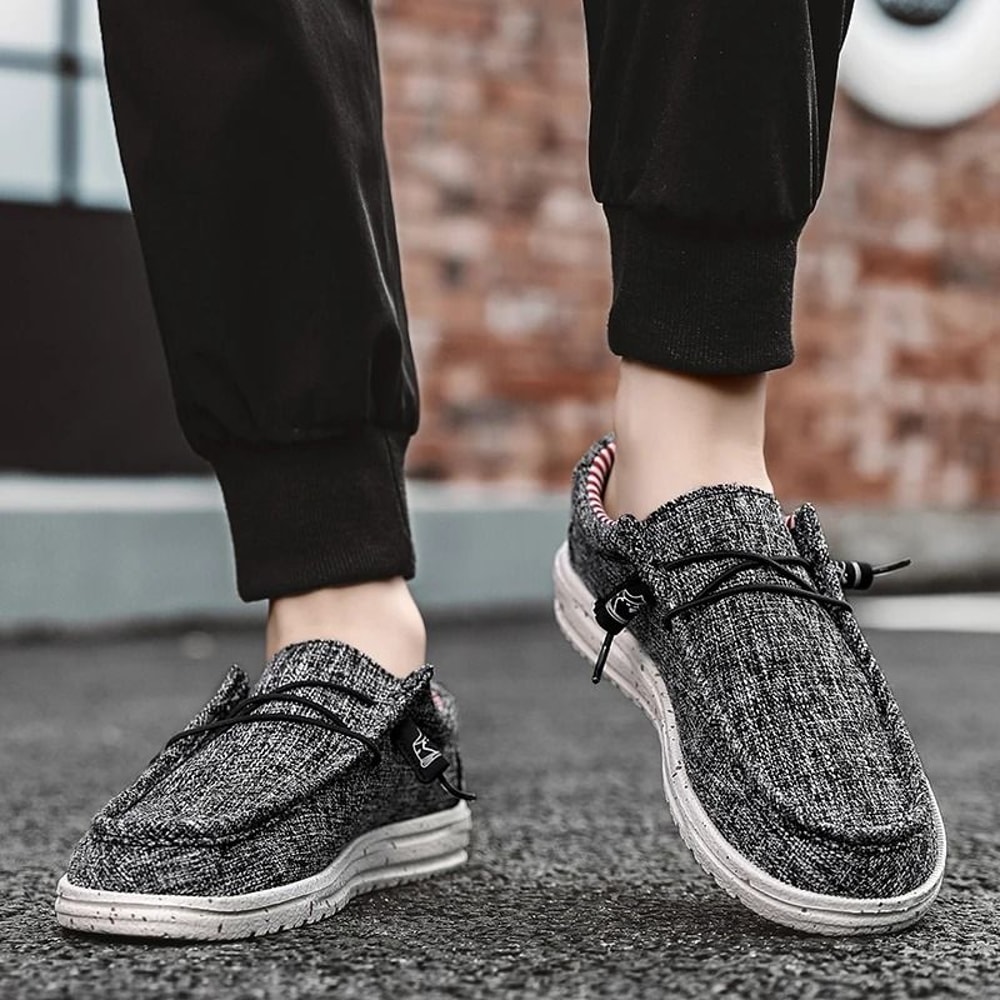 Breathable Canvas Walking Flats 4