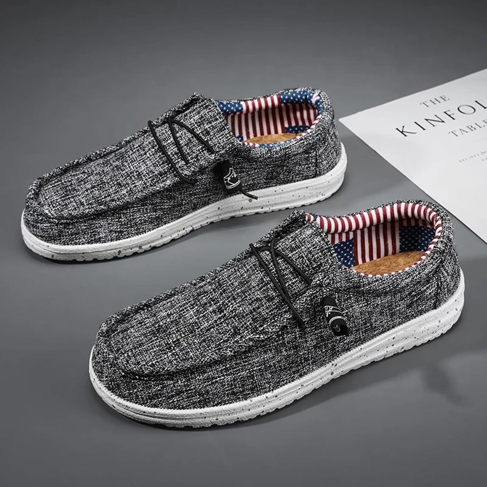 Breathable Canvas Walking Flats 7